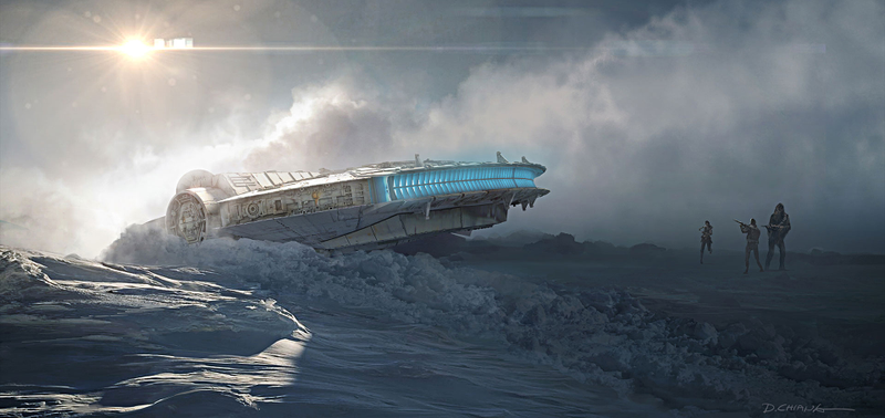 Illustration for article titled The Force Awakens' Concept Art Had Some Cool Ideas